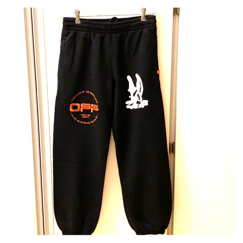 NWT Off-White Harry the Bunny Sweatpants